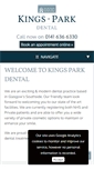 Mobile Screenshot of kingsparkdental.co.uk